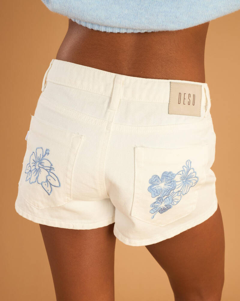 DESU Girls' Lanai Denim Shorts for Womens