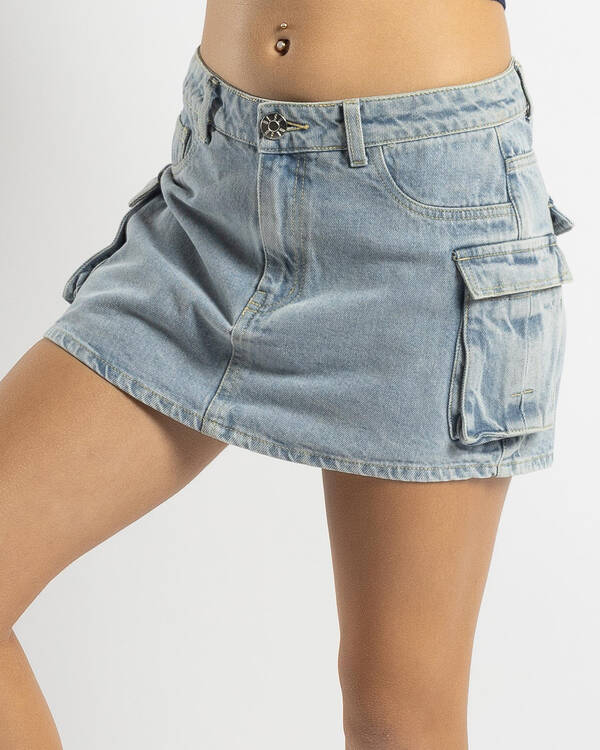 DESU Girls' Cargo Skort for Womens