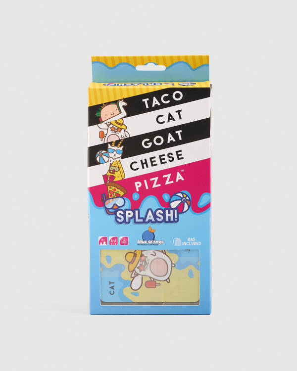 Taco Cat Goat Cheese Pizza Poolside! Card Game