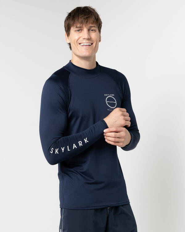 Skylark Stabilise Long Sleeve Rash Vest for Mens