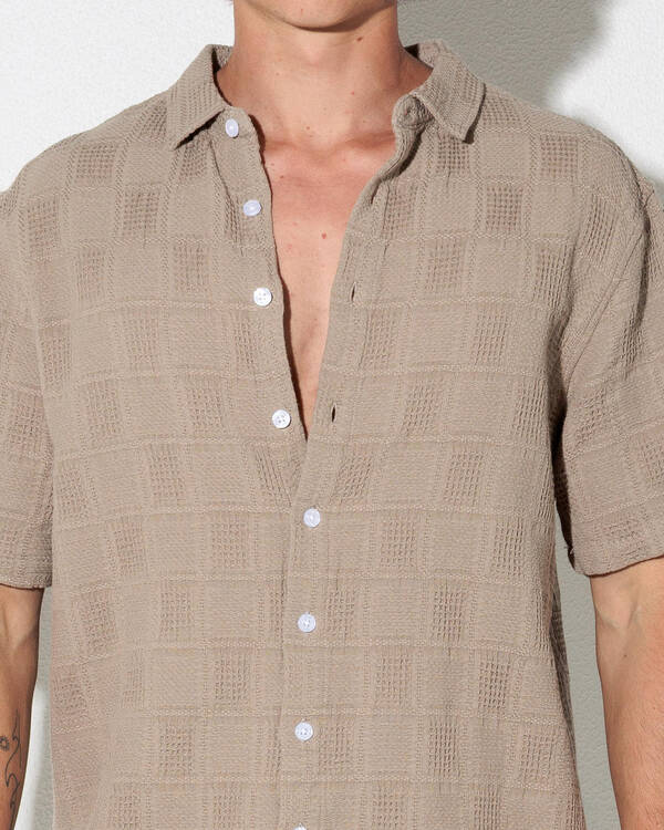 Skylark Cover Short Sleeve Shirt for Mens