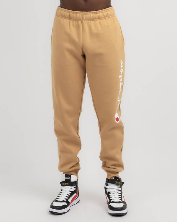 Champion Logo Cuff Track Pants for Mens