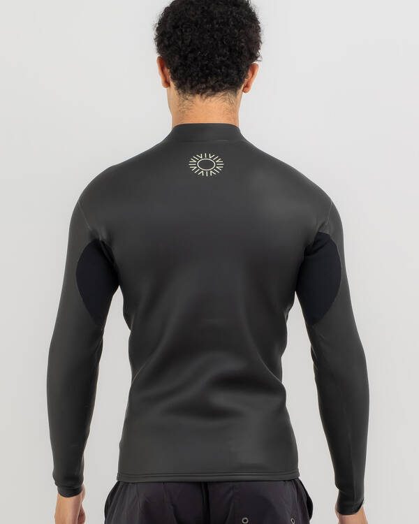 Rhythm Classic Retro Front Zip Wetsuit Jacket for Mens