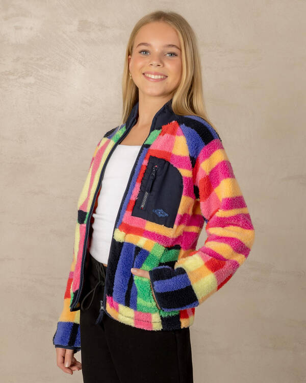 Rip Curl Girls' Las Dalias Polar Fleece Sweatshirt for Womens
