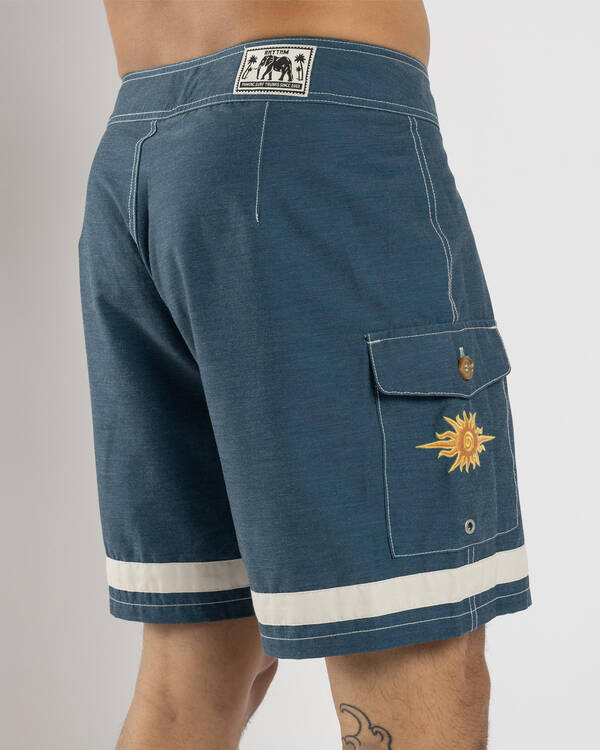 Rhythm Signature Stripe Board Shorts for Mens