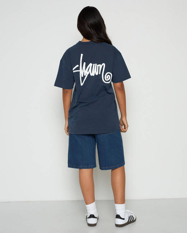 S-Double Womens Shawn Script T-Shirt for Womens