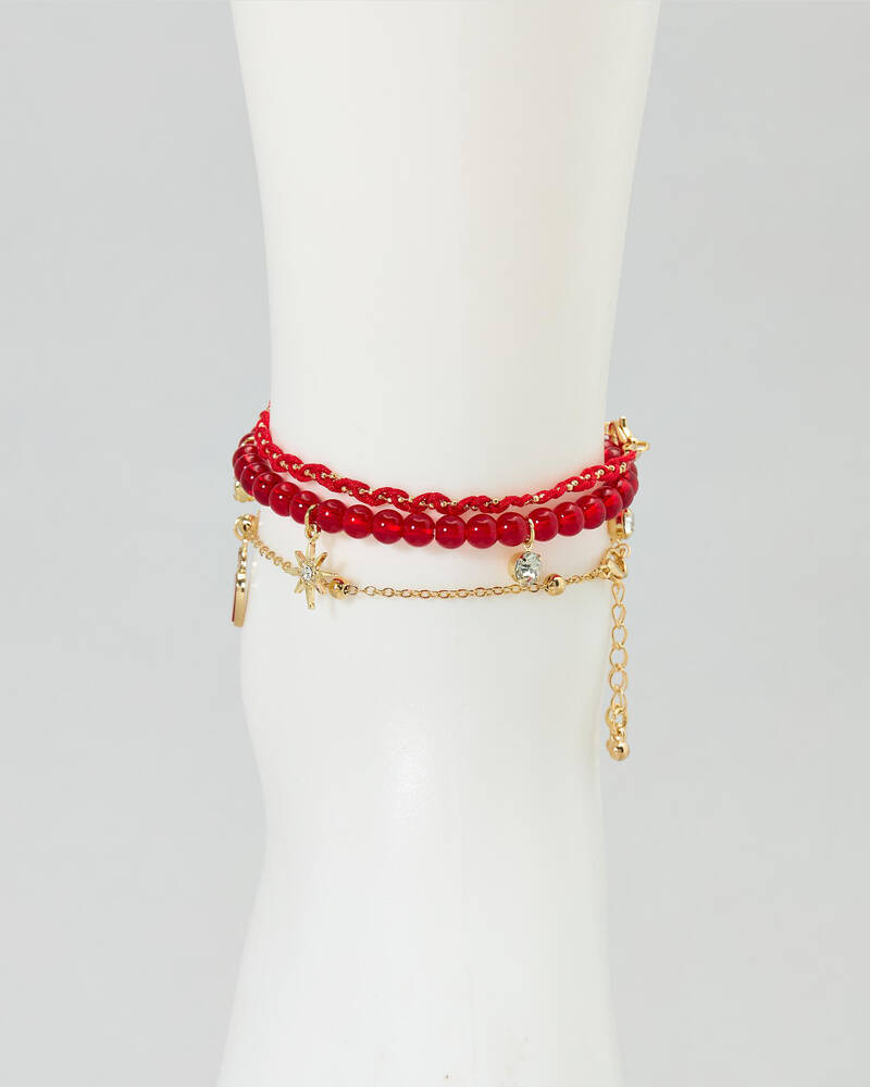 Karyn In LA Love Story Anklet Pack for Womens