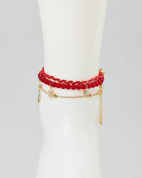 Karyn In LA Love Story Anklet Pack for Womens