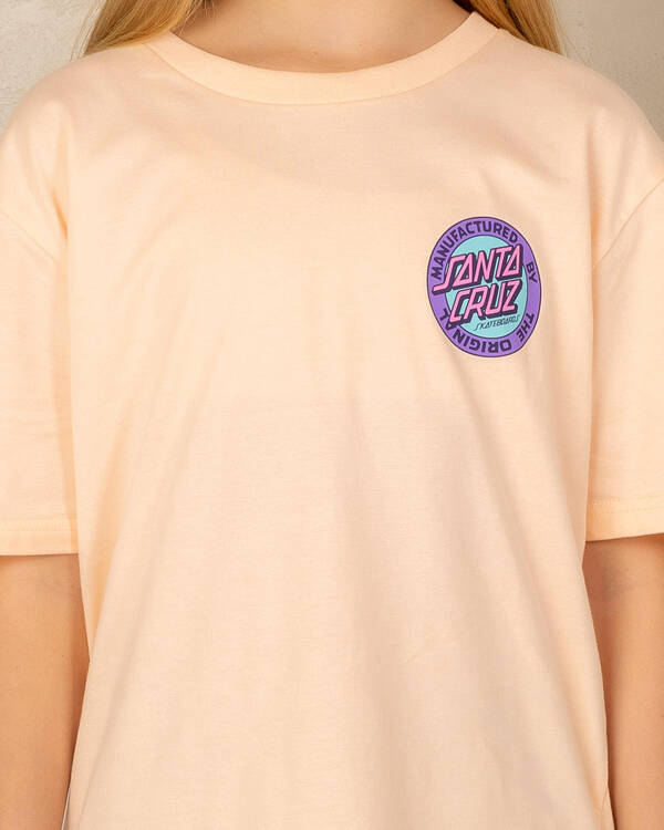 Santa Cruz Girl's MFG Retro Dot Reverse T-Shirt for Womens