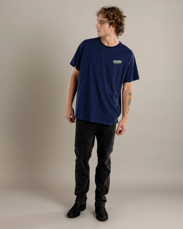 Ringers Western Buckin Barra Relaxed Fit T-Shirt for Mens