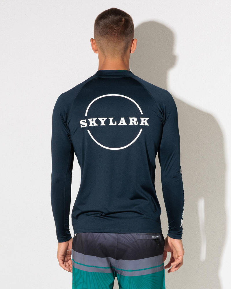 Skylark Submerge Long Sleeve Rash Vest for Mens