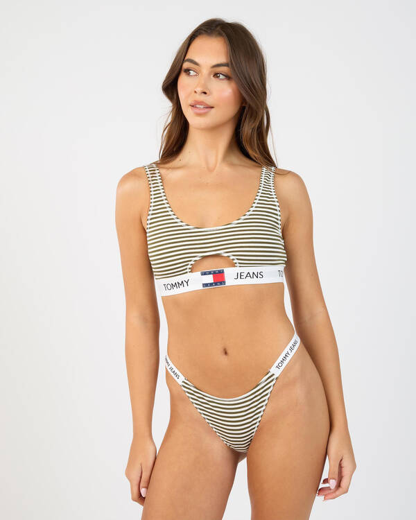 Tommy Hilfiger Heritage High Leg Thong Print for Womens
