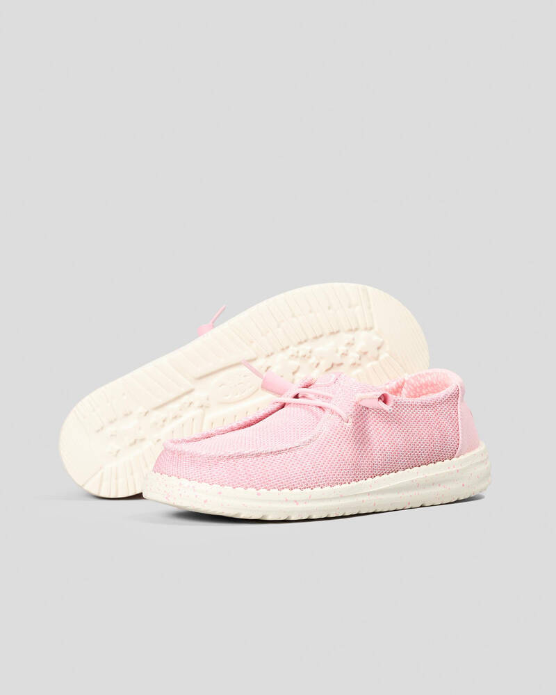 HEYDUDE Wendy Stretch Canvas Shoes for Womens