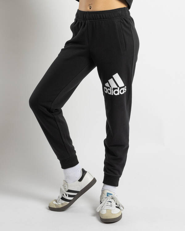 adidas Girls' Big Logo Track Pants for Womens