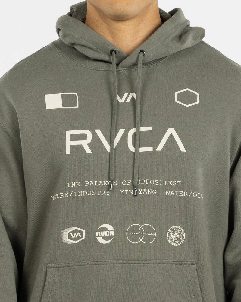 RVCA Multi Icons Hoodie for Mens