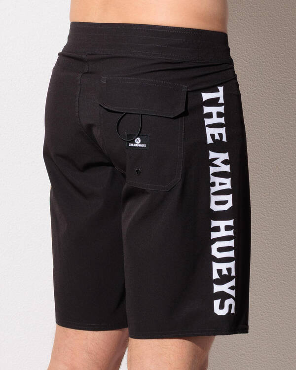 The Mad Hueys Shield Fk Off Board Shorts for Mens
