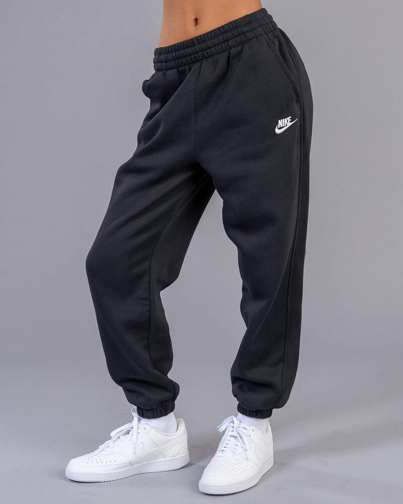 Nike Girls' Club Fleece Loose Track Pants for Womens