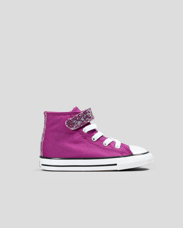 Converse Toddlers' Chuck Taylor All Star Shimmer Easy-On Shoes for Womens