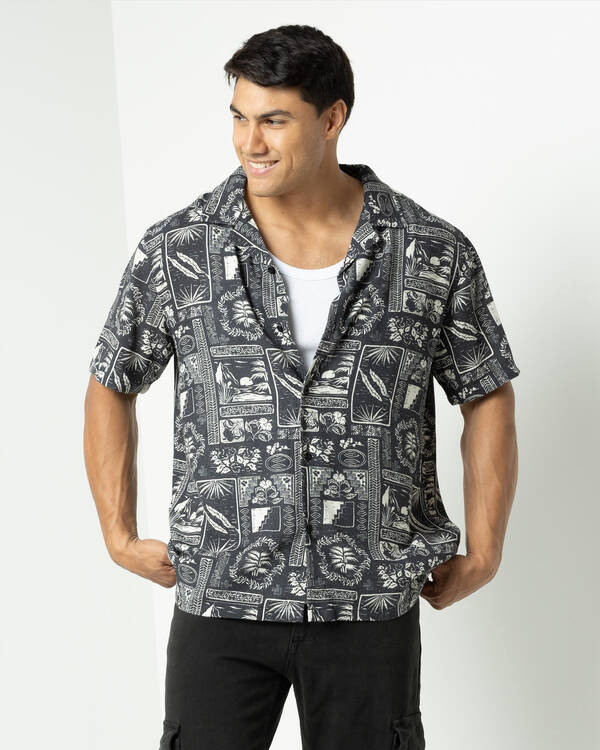 Silent Theory Messina Short Sleeve Shirt for Mens