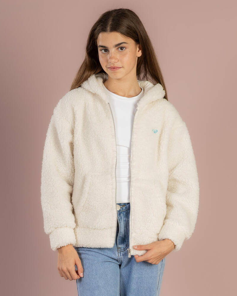Roxy Girls' Back to Full Zipped Jacket for Womens