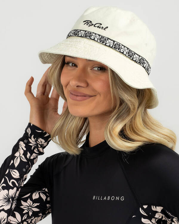 Rip Curl Block Party Bucket Hat for Womens