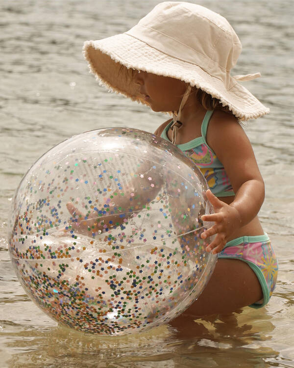 Sunnylife 3D Inflatable Butterfly Beach Ball for Womens