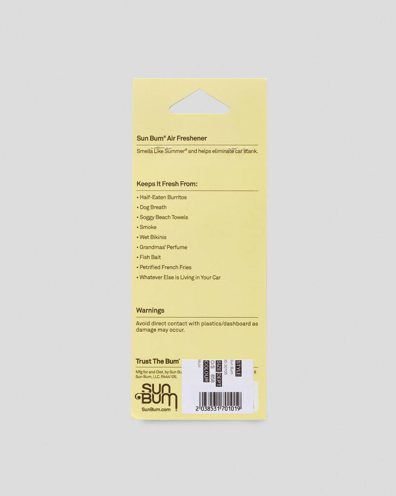 Sun Bum Sonny Air Freshener for Unisex