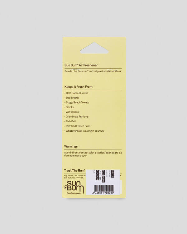 Sun Bum Sonny Air Freshener for Unisex