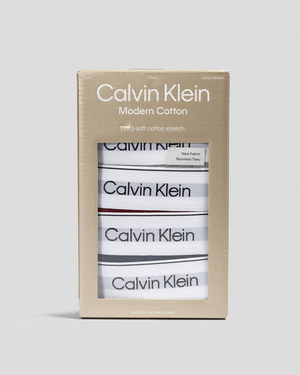 Calvin Klein Modern Cotton Trunks 5 Pack for Mens