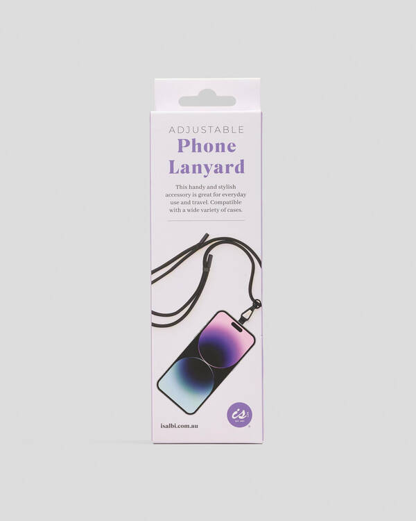 Get It Now Adjustable Phone Lanyard for Unisex