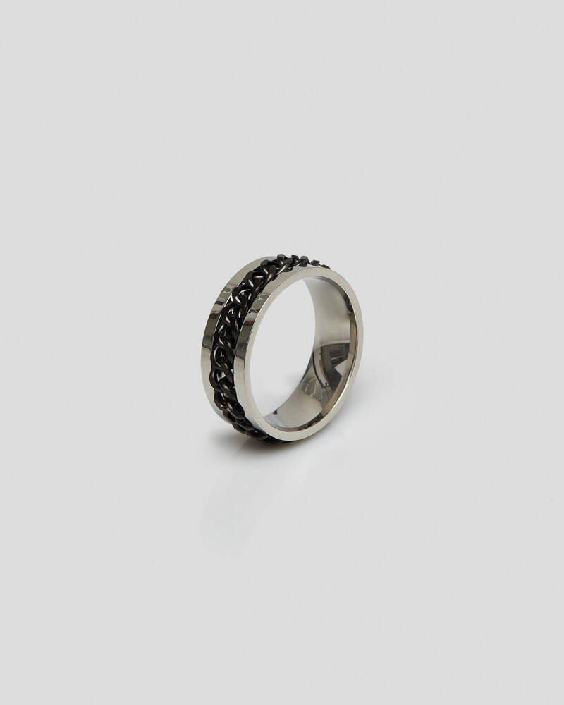 REPUBLIK Chain Spinner Ring for Mens