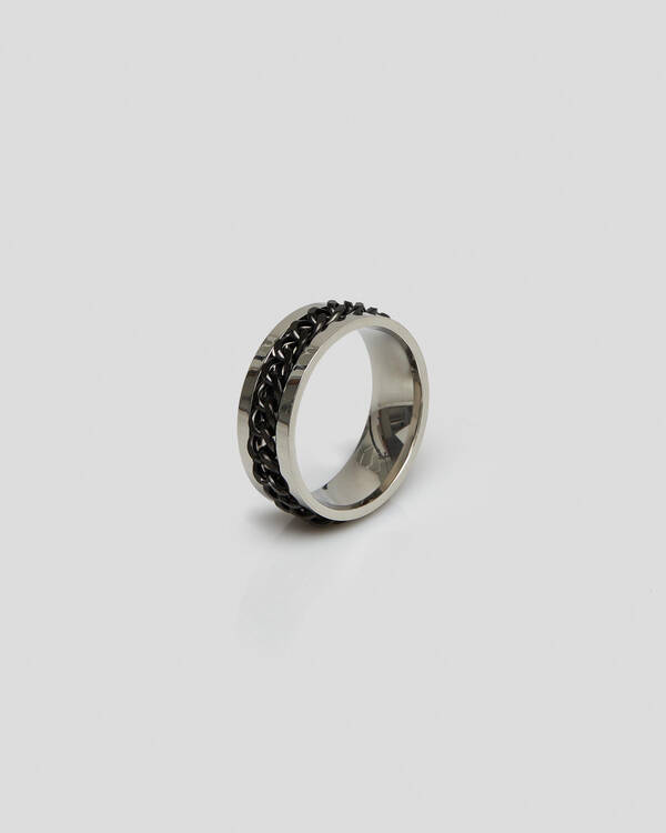 REPUBLIK Chain Spinner Ring for Mens