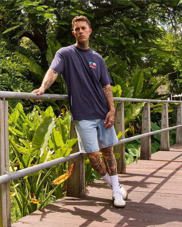 Thrills Slacker Denim Shorts for Mens
