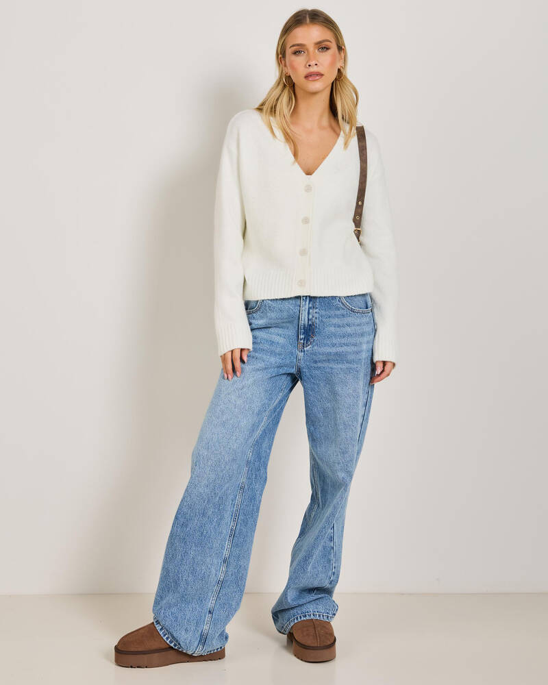 Mooloola Grandpa Knit Cardigan for Womens