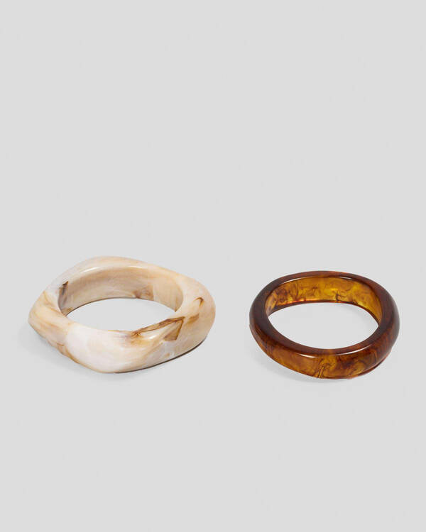 Karyn In LA Ginny Resin Bangle pack for Womens