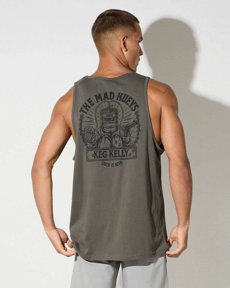 The Mad Hueys Such Is Kelly Singlet Tank for Mens