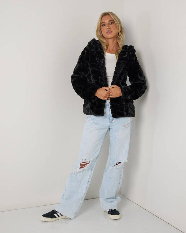 Mooloola Moulin Faux Fur Jacket for Womens