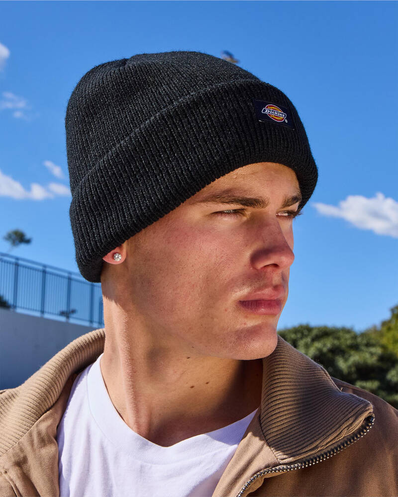 Dickies Classic Label Cuff Beanie for Mens