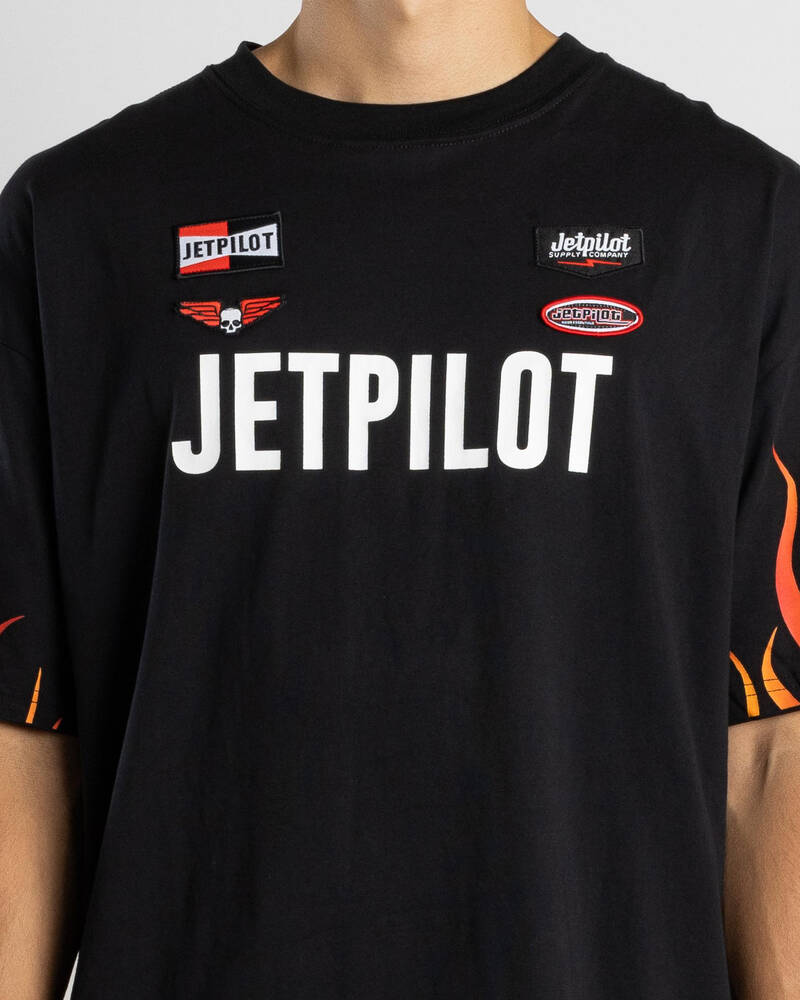 Jetpilot Vintage Flames T-Shirt for Mens