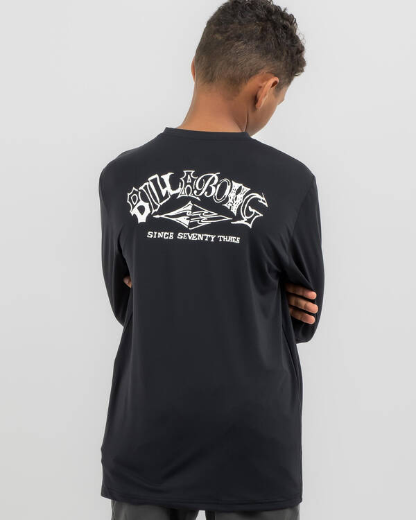 Billabong Boys' Ransom Long Sleeve Rash Vest for Mens