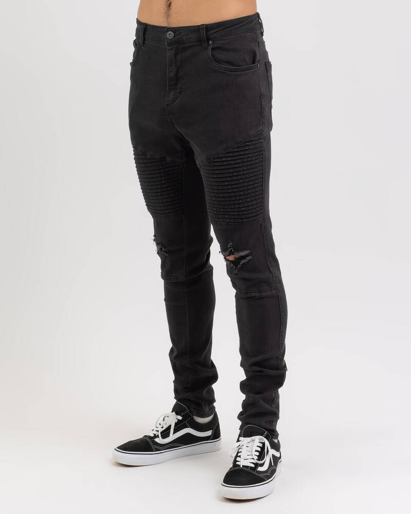 Lucid Grid Jeans for Mens