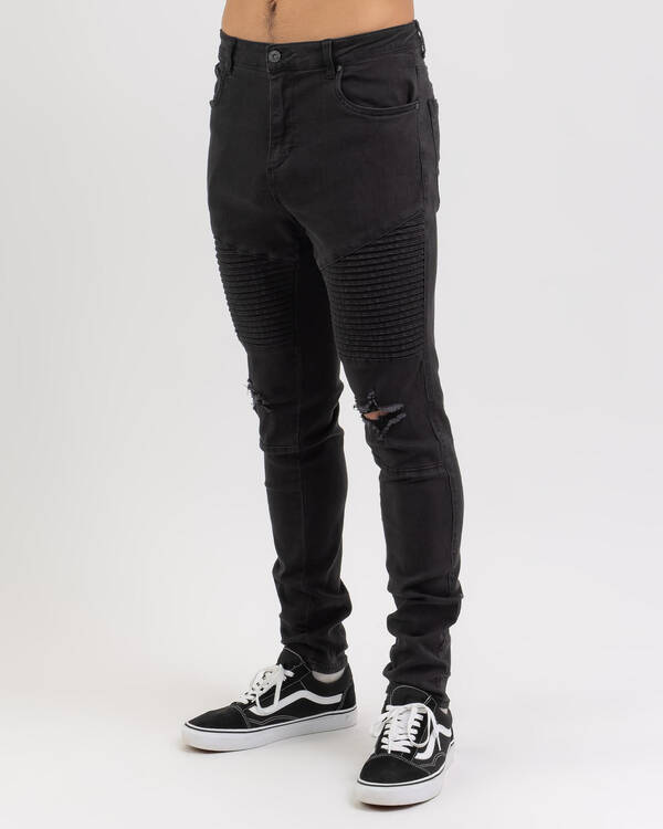 Lucid Grid Jeans for Mens