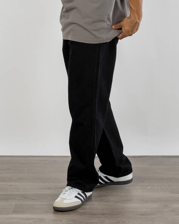Wrangler Slacker Relaxed Straight Jeans for Mens