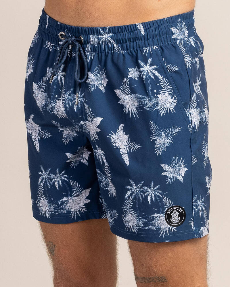 Salty Life Recess Elastic Waist Shorts for Mens