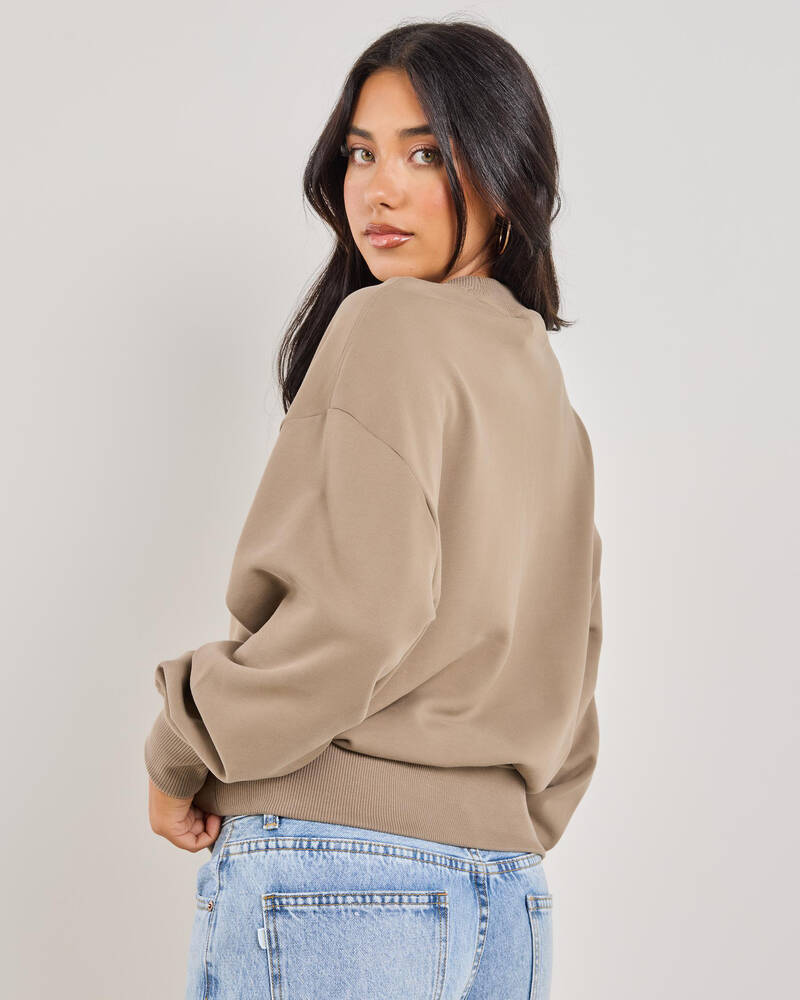 Calvin Klein Monologo Crewneck Sweatshirt for Womens