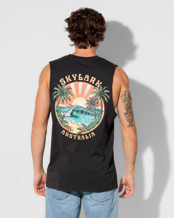 Skylark Golden Hour Muscle Tank for Mens