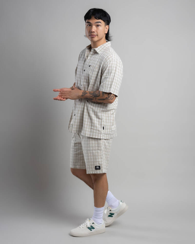 Rip Curl Classic Surf Check Short Sleeve Shirt for Mens