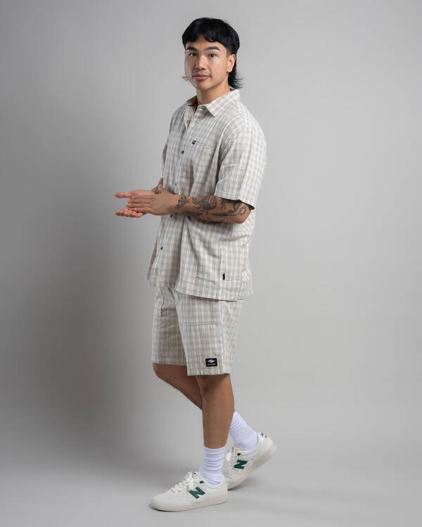Rip Curl Classic Surf Check Short Sleeve Shirt for Mens