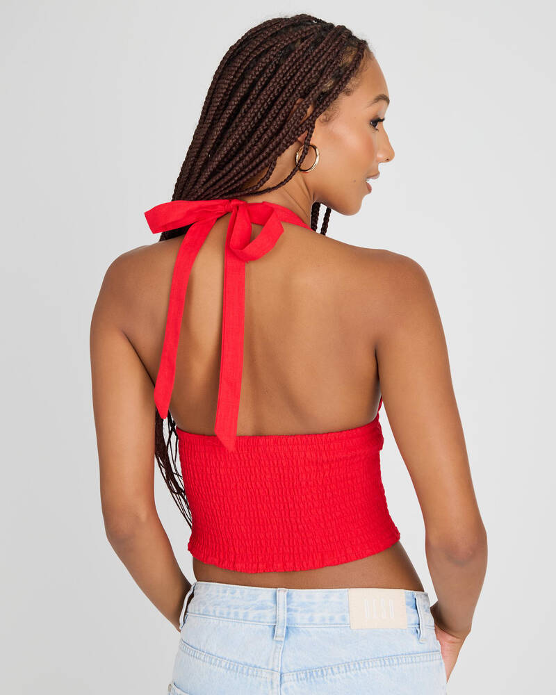 Mooloola Evie Hawaii Halter Top for Womens