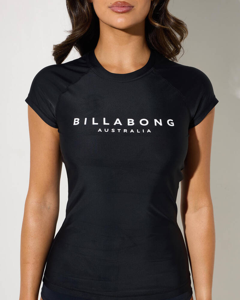 Billabong Pacific Cap Sleeve Rash Vest for Womens